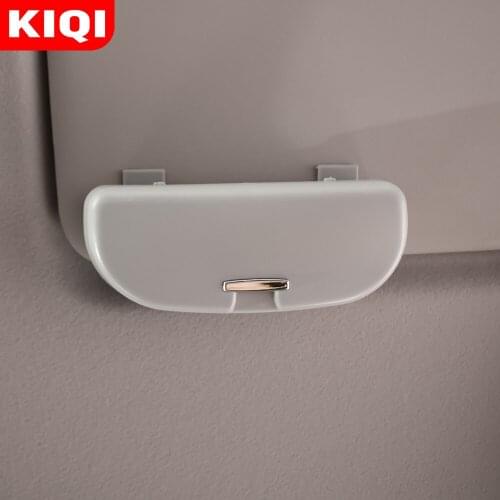 KIQI Car Glasses Case Organizer Box Sunglasses Holder Storage Pockets for Suzuki Aerio Ciaz Equator Esteem Forenza Forsa