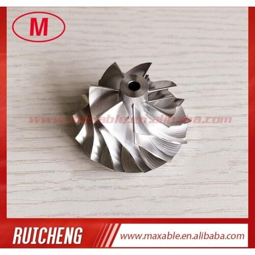 KP39 31.97/44.98mm 7+7 blades high performance turbocharger milling/aluminum 2618/Billet compressor wheel