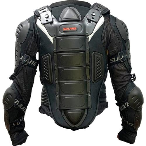 Motorcycle Armor Motocross Chest Back Body Armor Protector Armour Vest Motorcycle Jacket Racing Protective Body Guard MX Armor