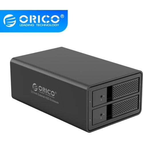 ORICO 95 Series 2 bay 3.5'' USB3.0 to SATA With RAID,Supported Systems Windows / Mac / Linux Support capacity 32TB,ORICO 9528RU3