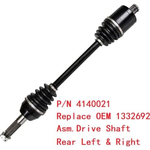 CV Axle Asm-Driveshaft Rear CV Joint Plunging For POLARIS RANGER 400 500 800 EFI CREW MIDSIZE RANGER EV LIION LEV LSV MD 1332692