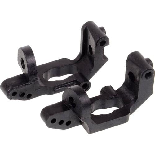 2pcs HSP 02015 Plastic Base C Front Hub Carrier(L/R) For 1/10 RC Model Car Flying Fish 94123 94107 94106 94111 94108 94118