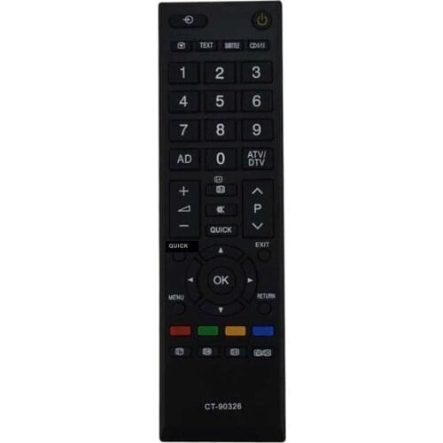 LCD TV Remote Control Replacement Smart LED TV Remote Controller For TOSHIBA CT-90326 CT-90380 CT-90336 CT-90351