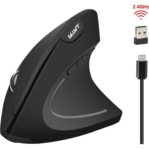 Vertical Ergonomic Gaming Mouse Wireless 2.4G Gamer KIT USB Rechargeable Optical Mouse For PC Laptop Notebook Computer