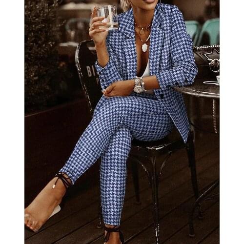 Женские брючные костюмы с пиджаком XIKUO China At AliExpress