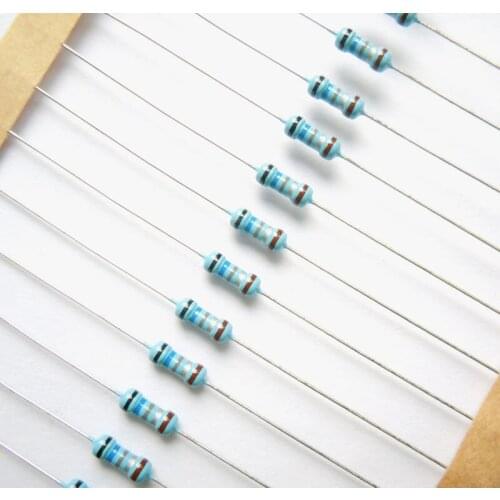 1/4w 0.68 ohm 0R68 ohm 0r68 ohm 0.25w 100% original brand new Fixed Resistors Metal Film Resistors Resistance +/- 1% (1000pcs)