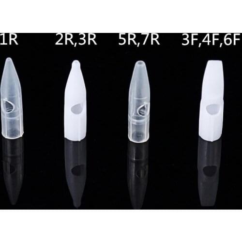 50pcs needle tip Permanent Makeup Needle Cap For Dragon /Mosaic/ Merlin Tattoo Machine accesories Giant sun G-8650