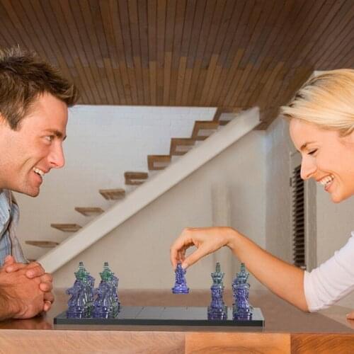 6 Pcs International Chess Epoxy Resin Mold Chess Pieces Silicone Mould DIY Crafts Jewelry Home Decorations Casting Tools