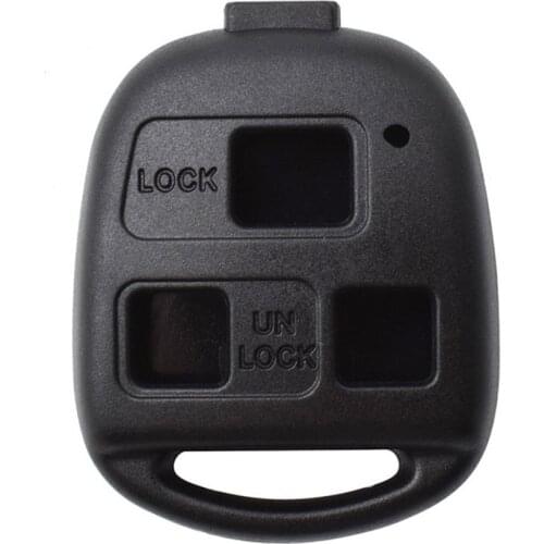 3 Button Pad Switch Remote Car Key Shell Case For Toyota RAV4 Prado Corolla For LEXUS Keycase Key Chain