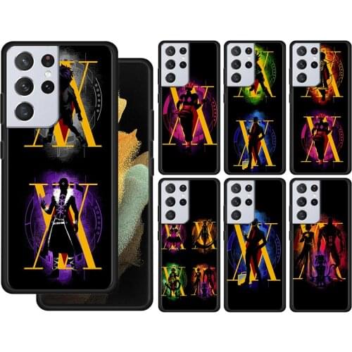 Hunter X hunter Case For Samsung Galaxy S21 S20 UltrA S21 S20 FE S10 S9 S8 Plus S7 Edge S10Lite S10e Shell Cover Silicone