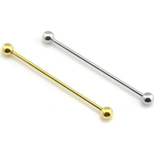 20pcs/lot Classic Round Ball End Collar Pin Clip Tie Collar Bar Tie Rods Angle Pin Collar Clip Pin Bar Mens Jewelry Wholesale