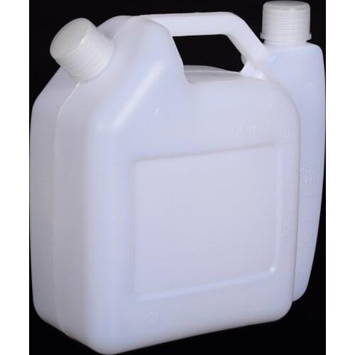 1PC 16x7.3x16.7cm 1.5L Litre 2-Stroke Petrol Fuel Oil Mixing Bottle Tank Garden Trimmer Chainsaw Tools Accessories