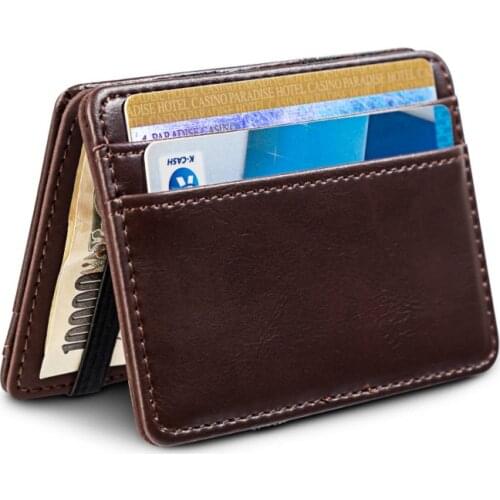 New Male Short Casual Zipper Buckle Small Card Bag Super Soft Leather Pocket Small Handbag, Wallet, Card Bag Purse Fashion Men