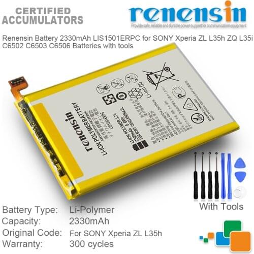 Аккумуляторы для телефонов Sony Renensin China At AliExpress