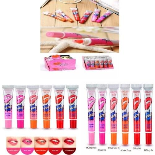 Romantic Peel Off Lipstick Tearing Type Lip Gloss Film Magic Long Lasting Lip Tattoo Makeup Lip Tint SEC88