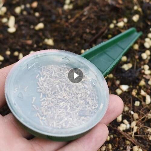 Plant Seed Sower Five File Adjustable Planter Hand Held Flower Grass Plant Seeder Garden Multi Function Seeding Dispenser Tools