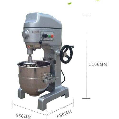 SM-501 Multi-function Dough mixer 50L Commercial stirring machine Stainless steel mixing machine egg/cream stirring machine 380V