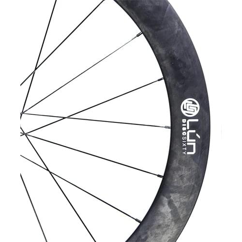 Lún Road 30/45/60mm Disc Brake Wheelset Carbon Bicycle Wheels Steel Bearings with Zero-Coating Rims and Pillar Aero Spokes