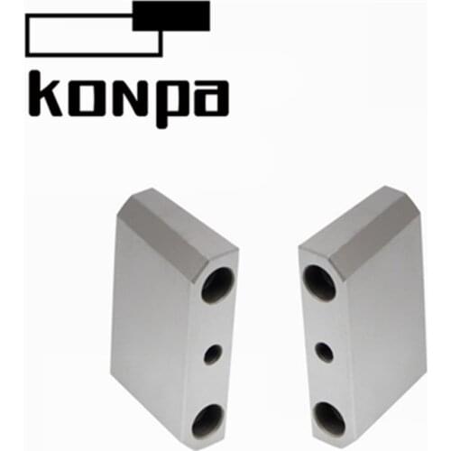 High hardened extrusion block mould core press wedge tool 60x25-120x30mm height 25mm - 80mm locking segment machine heel block