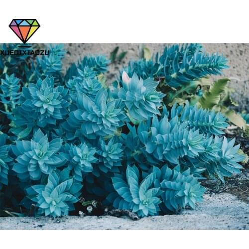 XUEQIXIAOZU Full Round Flower Diamond drawing Diamond embroidery 5D DIY Diamond setting Home decoration gifts 2020 New