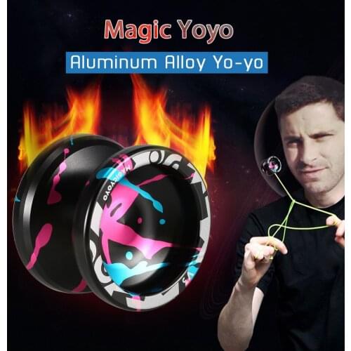 Magic Yoyo V3 Unresponsive High-speed Aluminum Alloy Yo-yo CNC lathe with Spinning String for Boys Girls Children Kids
