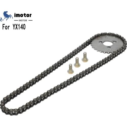 YX140 Timing Chain Timing Gear Sprocket kit For YX YinXiang 140cc 1P56FMJ Horizontal Engine Dirt Pit Bike