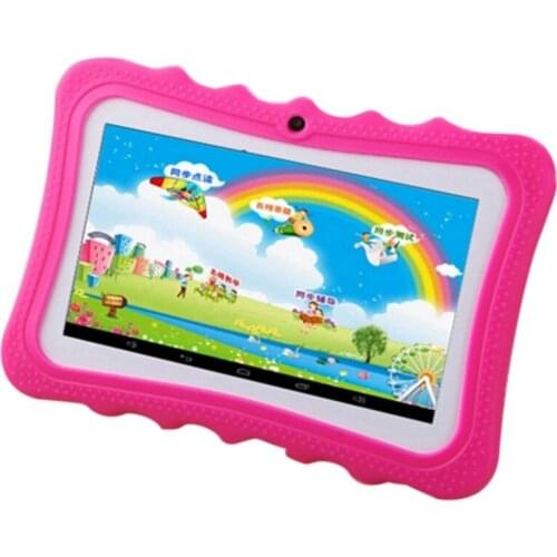 10 Inch Tablet 1+8G Allwinner A33 1024X600 IPS Android 2.0 Bluetooth 2.0 2600Mah 0.3MP Camera Tablet-Pink(US Plug)