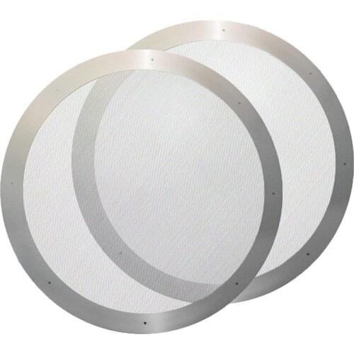 2 Coffee Metal Filter - Reusable Stainless Steel Filter for Aeropress Coffee Maker CNIM Hot