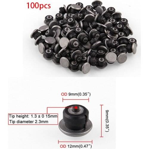100 pieces winter tire nails wear tire bolts snow nail car tire bolts, screws, snow nails, tires, snow chains