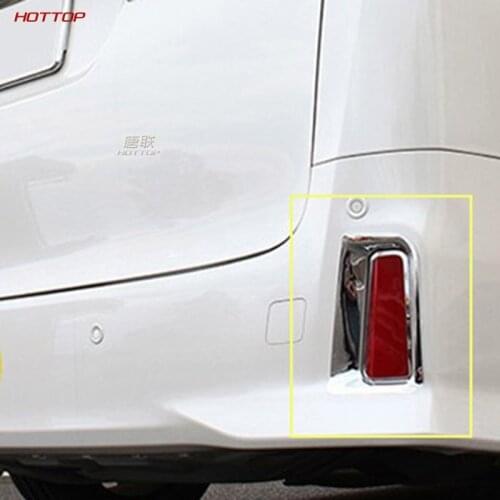 Abs Chrome Exterior Rear Tail Light Fog Lamp Decorative Trims For Toyota Alphard Vellfire Ah30 2016-2020 Car Accessories