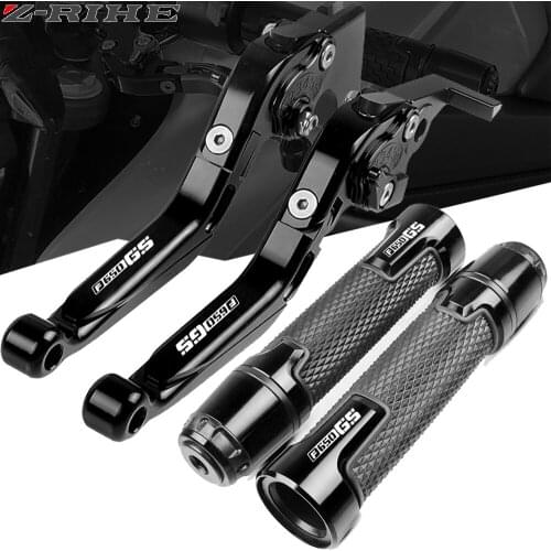 For BMW F650GS F 650GS 2000 2001 2002 2003 2004 2005 F 650 GS Motorcycle CNC Brake Clutch Lever+22MM Handle Grips Handlebar