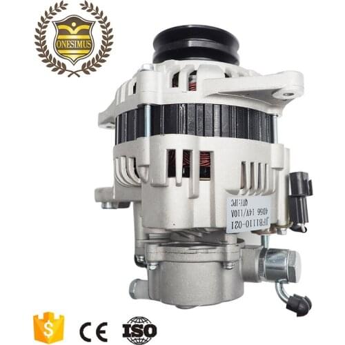 4D56 car alternator 12V 90A with pump