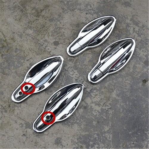 Chrome Door Handle Cover Door Handle Bowl Trim For Honda CRV CR-V 2012 2013 2014 2015 2016 Car styling