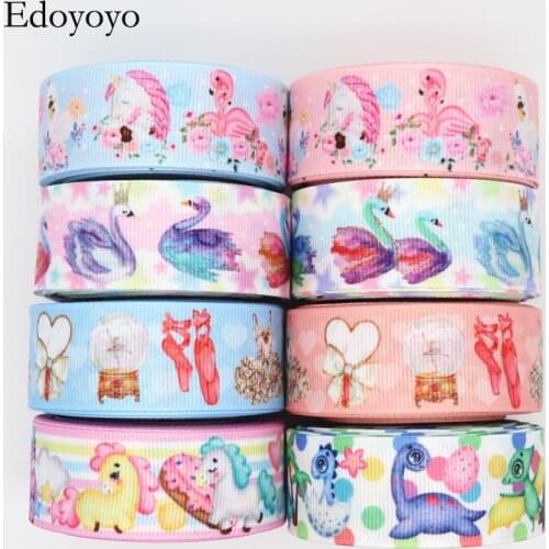 10 Yards 1" 25MM Grosgrain Ribbon Animal Printed Ribbon For Hair Bows DIY Crafts Handmade Accessories M20042002