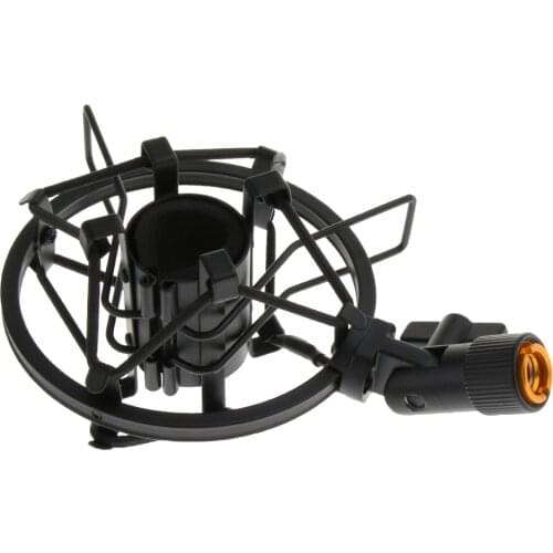 Microphone Metal Shockmount Clip Holder For Computer Condenser Mic