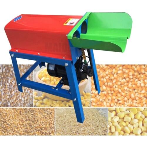 220V Household/Commercial Farm Electric Corn Thresher Maize Sheller Threshing Stripping Machine Corn Stripper