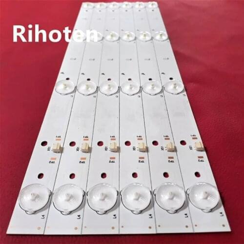 6 PCS/set LED backlight strip for Toshiba Dl4053 40l2500 40l1500 Dl4053(a)w 100% new