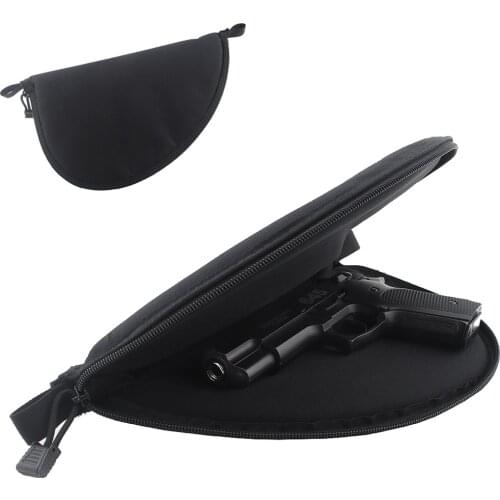 Hunting Gun packet Sponge Filling Shockproof Pistol Bag Storage Revolver 9MM Gun Case Hunting Portable Tactics Pistol Bag