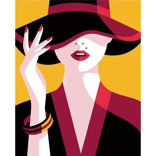 Angel With Baby And Girl DIY Paint By Numbers On Canvas DIY Handicraft Adult Coloring By Number Acrylic Paint Unique Gift