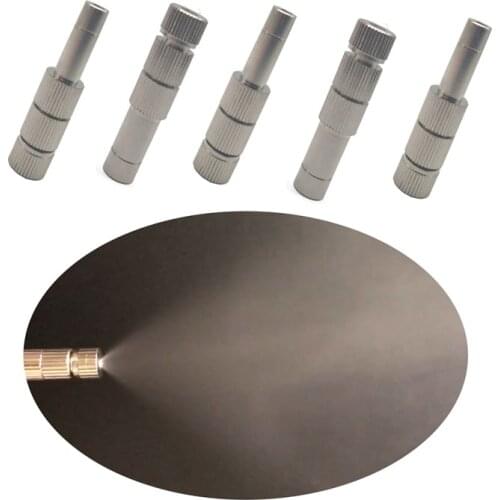 S176 Slip lock Quick-Connect Nozzles 6mm Stem Low Pressure Spray Misting Nozzle Fog Misting Nozzles 10pcs/lot