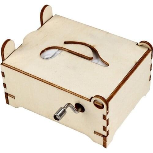 DIY Hand Music Box Electronic Science Experiment Kit Kids Education Set STEM School Toys Construction For Children