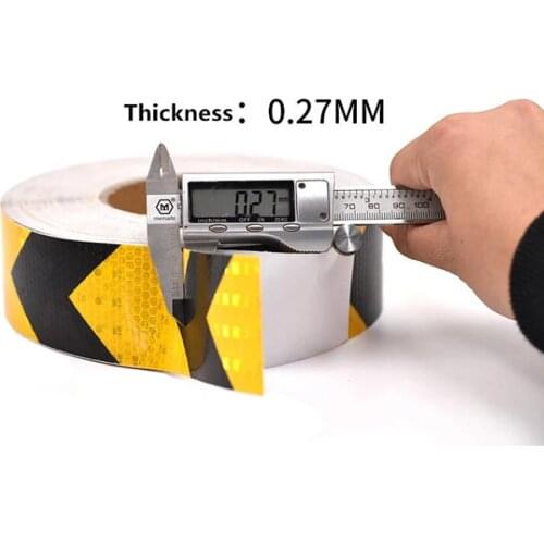 5cmx10m/Roll Bicycle Body Reflective Stickers Night Riding Safety Waterproof Stickers Reflective Warning Tape Car Accessories