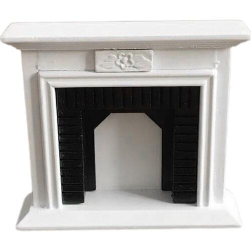 1/12 Dolls House European Style Modern Wooden Miniature Room Furniture Toy