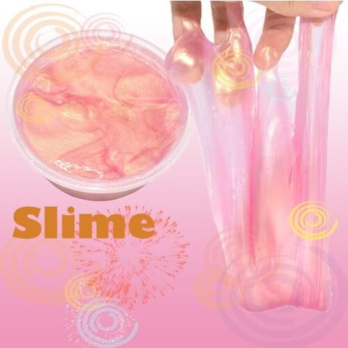 1PCS Beautiful Glitter Crystal Slime Mud Modeling Children Intelligent Plasticine Magic Blingbling Playdough Lizun Gift Kid Toy