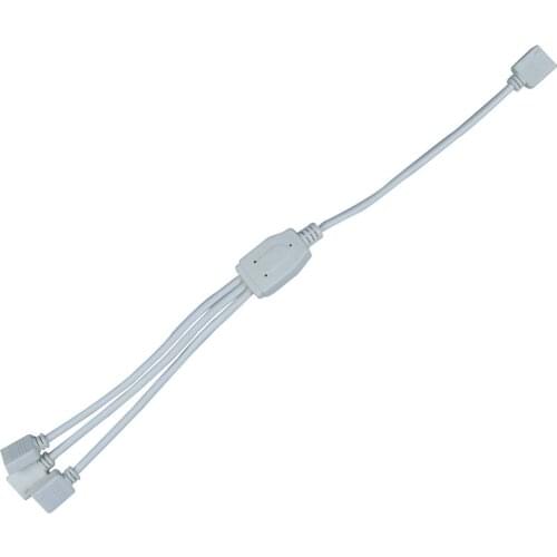 1pcs/lot LED RGB Color Changing Strip 4Pin Splitter 1 to 3 Female Connector Cable Wire For 3528 5050 3014 SMD RGB LED Strip hot