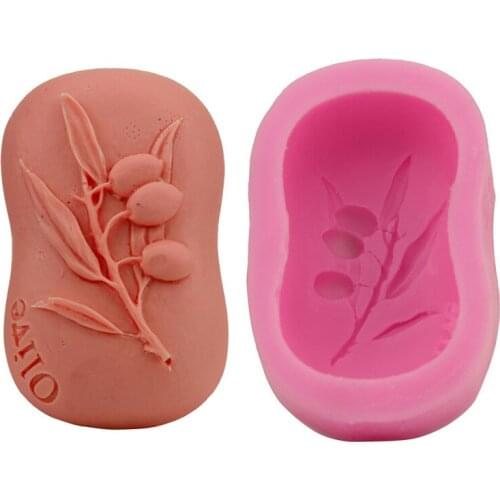 1 Pcs Flower Shape Silicone Soap Mold Crafts Handmade Craft 3D Insect Soap Mold Soap Molds For Soap Making Soap DIY Tool