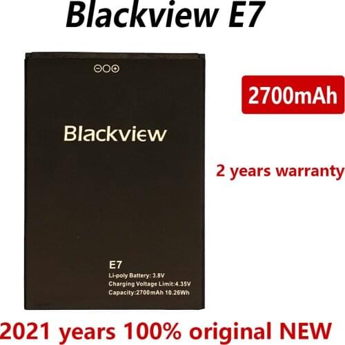 100% Original 2700mAh Replacement battery For Blackview E7 E7S Pro High Quality Batteries Bateria With Tracking number