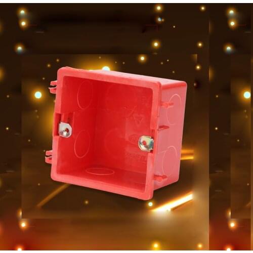 Decorating Junction Box Type 86 Splicing Cassette Hiding Stash Junction Box Wall Switch Socket Bottom Box Universal