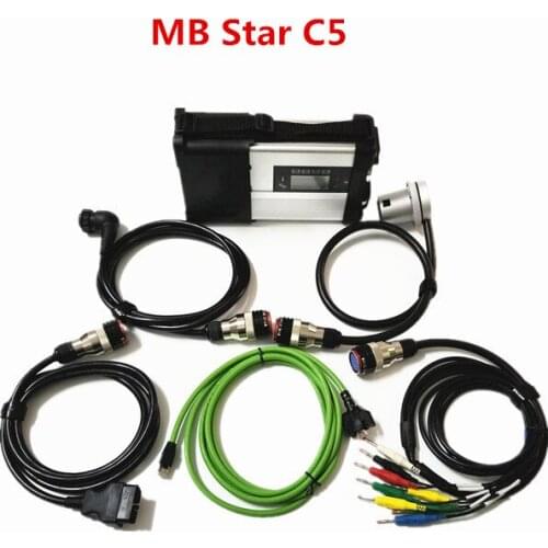 2020 Hot high Quality MB STAR C5 OBD2 Diagnostic Tool MB SD Connect Compact 5 function as Star diagnosis c4 Support wifi
