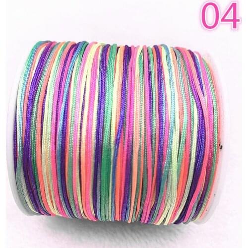 10meters/lot.0.4/0.6/ 0.8/1.0/1.5mm Nylon Cord Beading Thread for DIY Bracelets Jewelry Making #01
